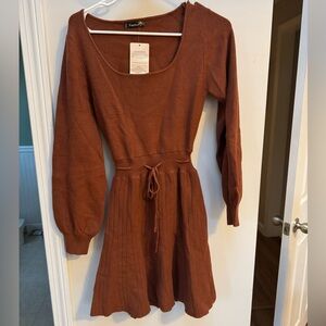 Rust FP INSPIRED dress